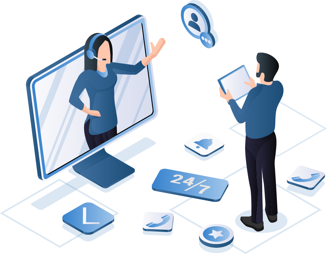 24/7 Inbound/Outbound Services